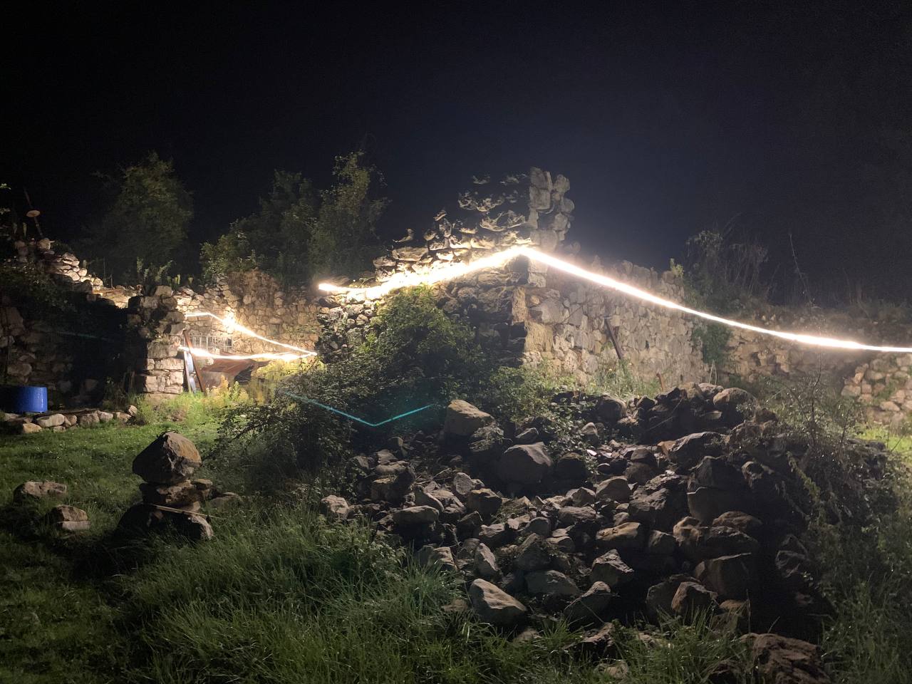 Muestra nocturna LandLight 2022 - Instalaciones iluminadas en Teruel